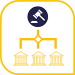 icon for reorganisation of second instance courts