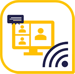 icon presenting digitalisation